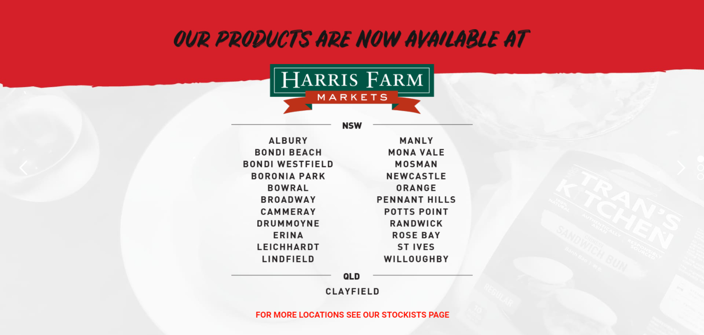 Harris Farm Markets Locations NSW And QLD