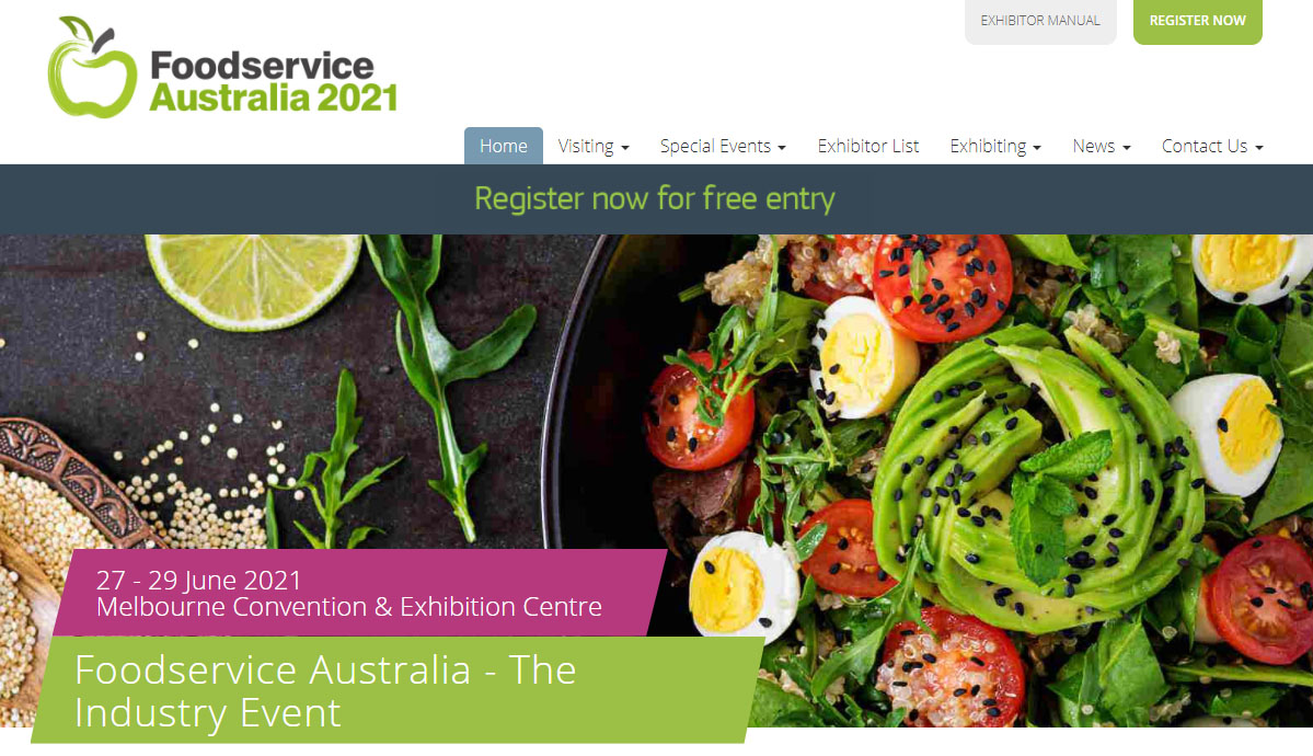 Foodservice Australia June 2021 Banner