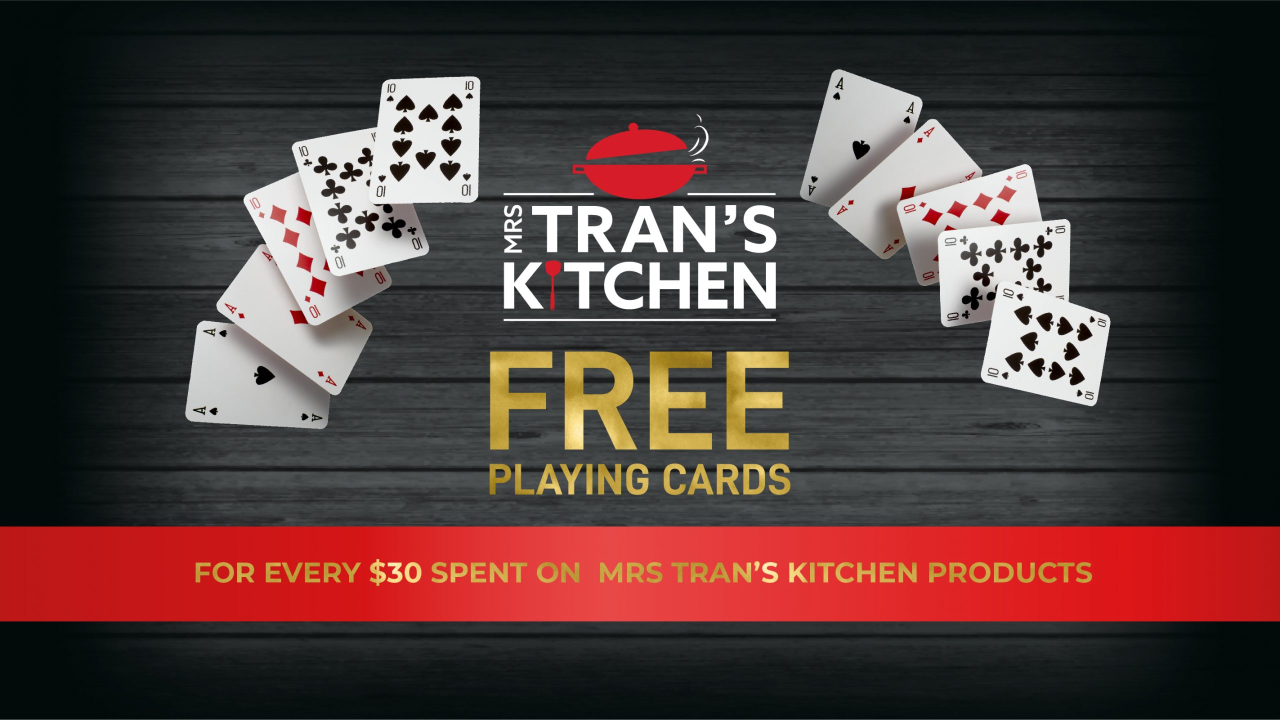 Free Playing Cards Promotion Banner